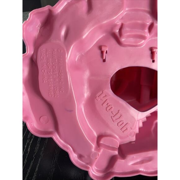 ✅Vtg 1995 1996 Hasbro Pro-Doh Royal Fantasy Castle Pink & Purple W/ Plastic Mat - Picture 8 of 15